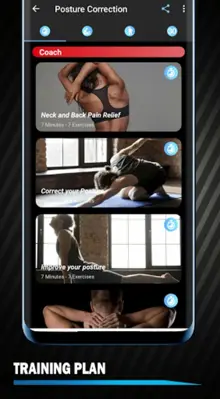 Posture Correction Exercises android App screenshot 5